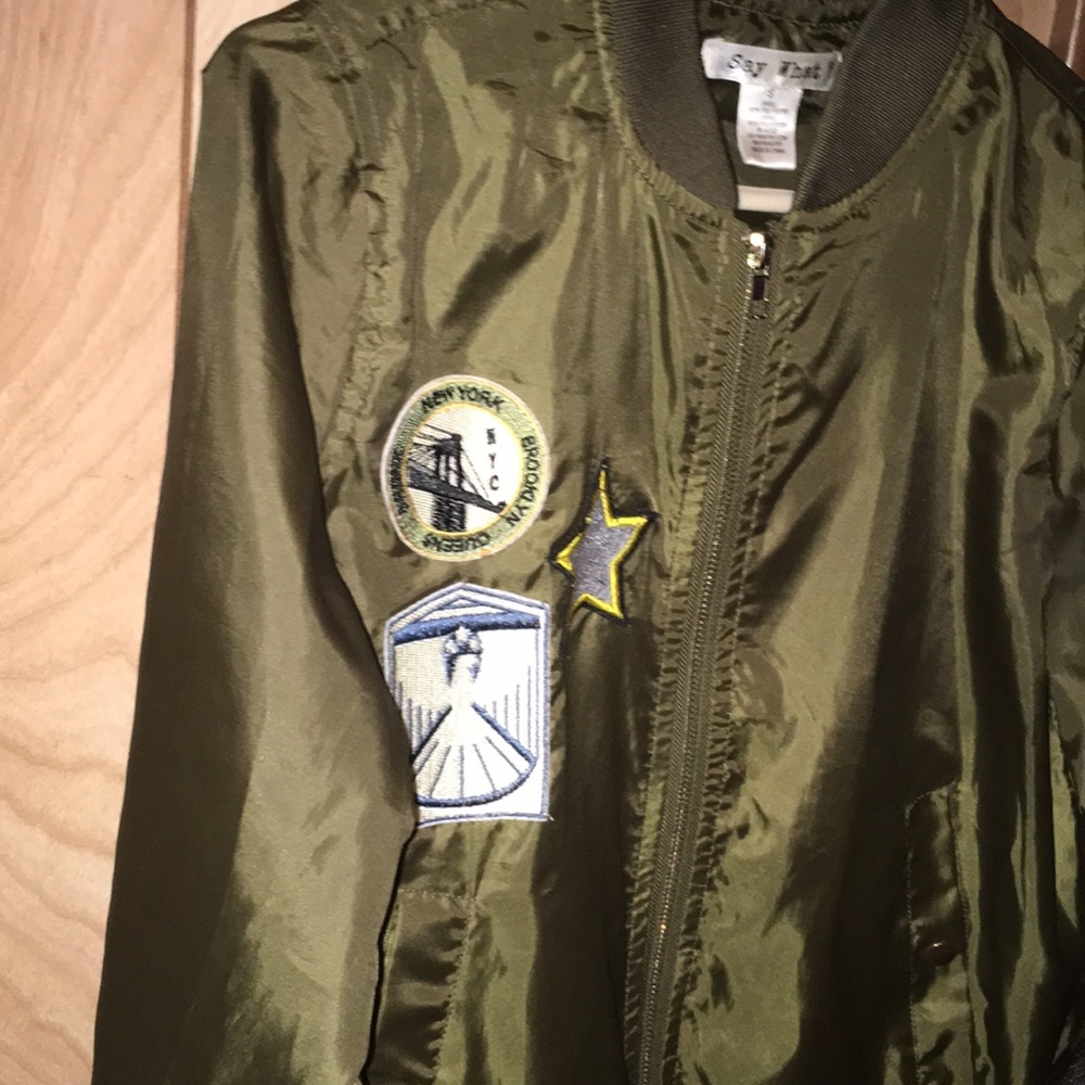 Say what jacket